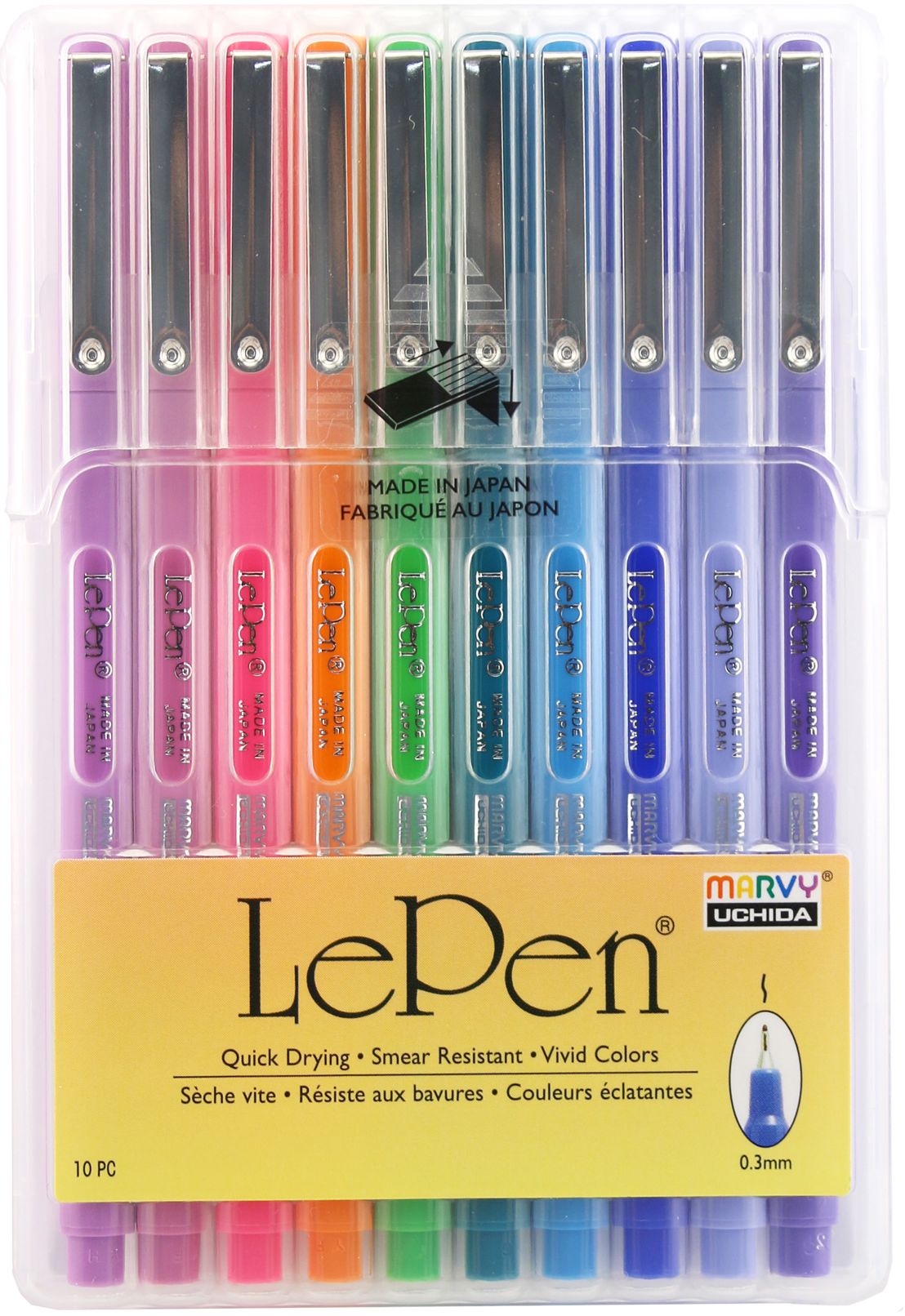 Uchida Le Pen Bright Set 10/Pkg