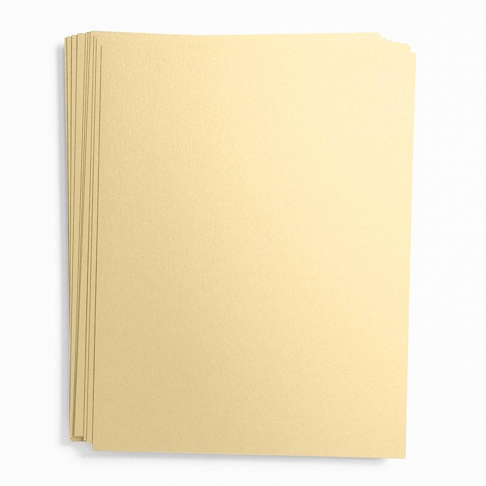 Shimmer Gold Paper 8.5" x 11"