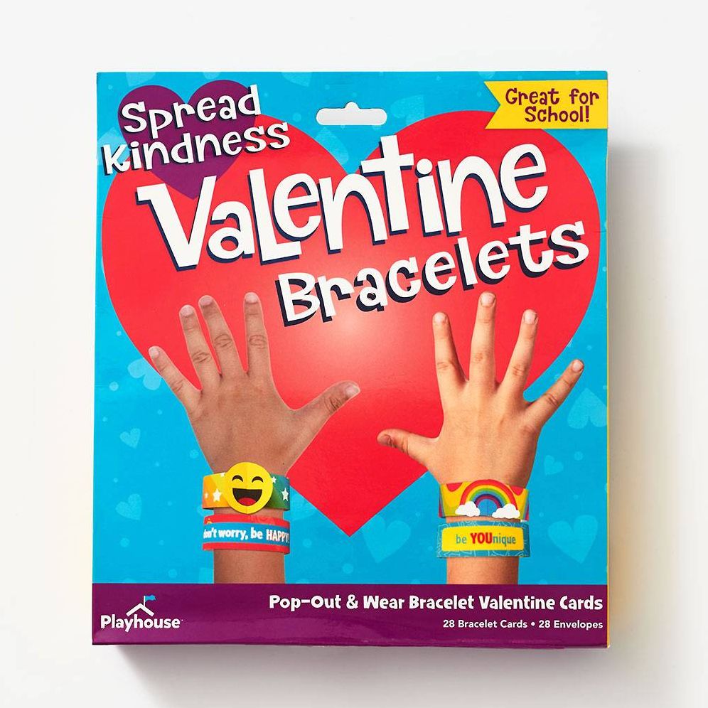 Spread Kindness Bracelet Valentine Card Set