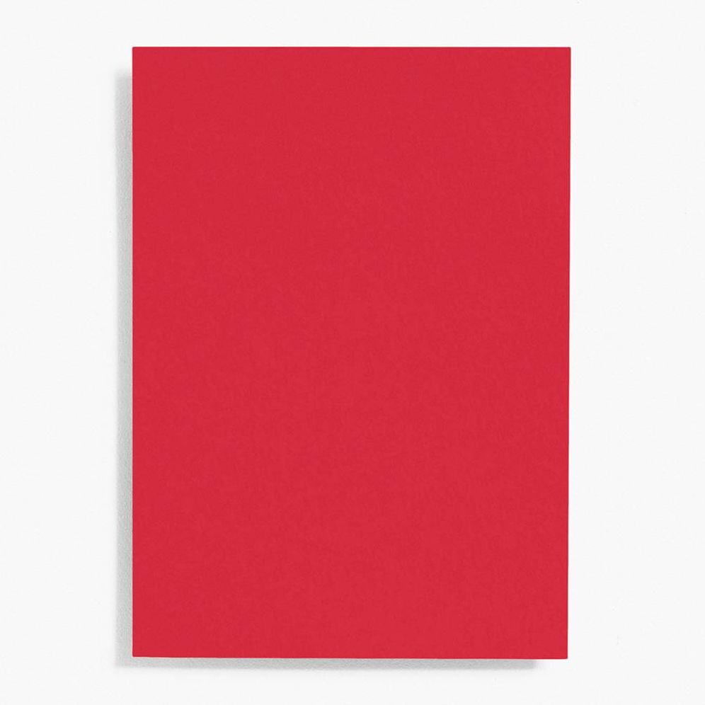 Red 4 Bar Note Cards