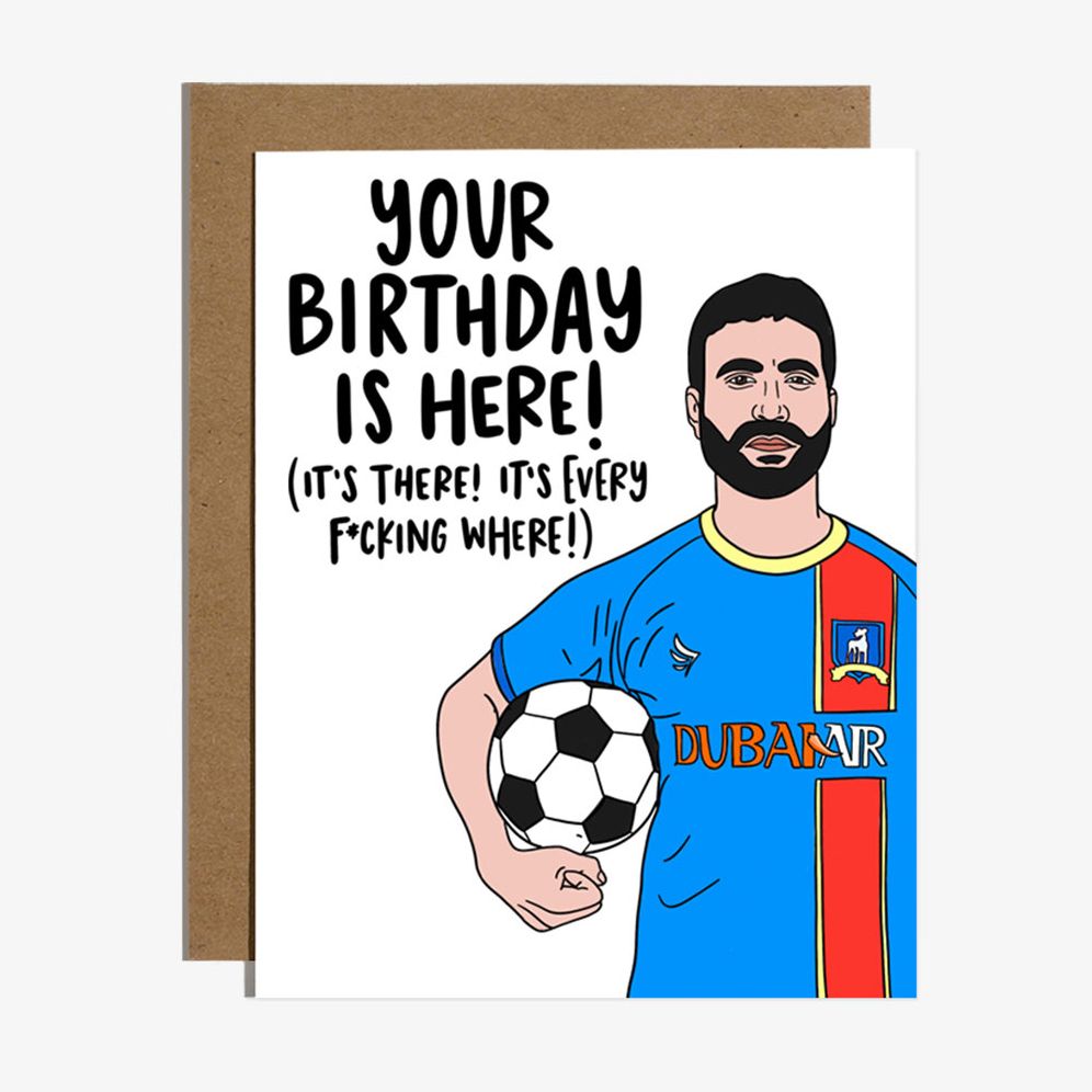 Here There Everywhere Birthday Card