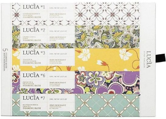 LUCIA Mini Foaming Bath Set