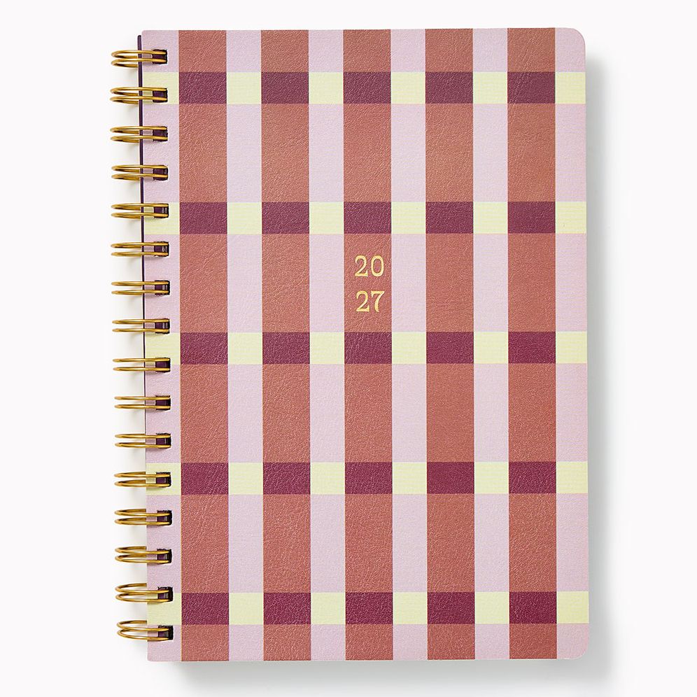 2027 Paper Source Color Grid Weekly Desk Planner