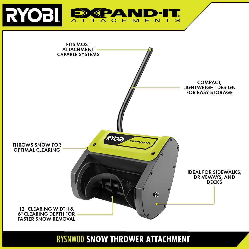 EXPAND-IT™ Snow Thrower Attachment Image 3