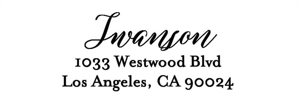 Willow Return Address Label