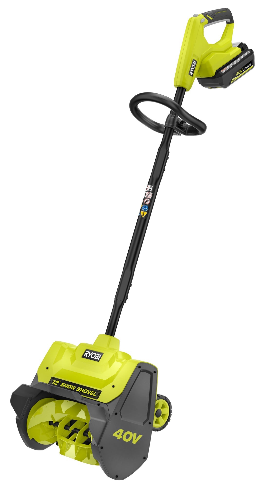 40V 12" WHEELED SNOW SHOVEL KIT image 1