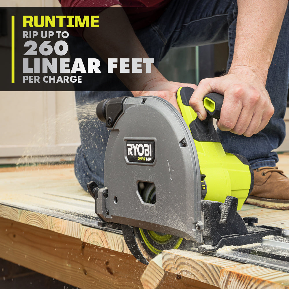 18V ONE+ HP BRUSHLESS 6-1/2" TRACK SAW KIT Image 3