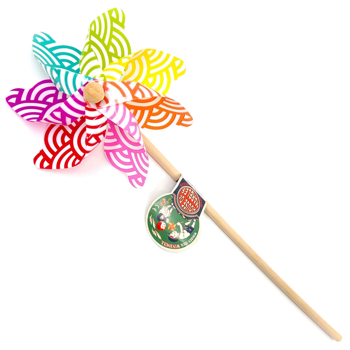 Rainbow, Pink, Yellow Windmill assortment