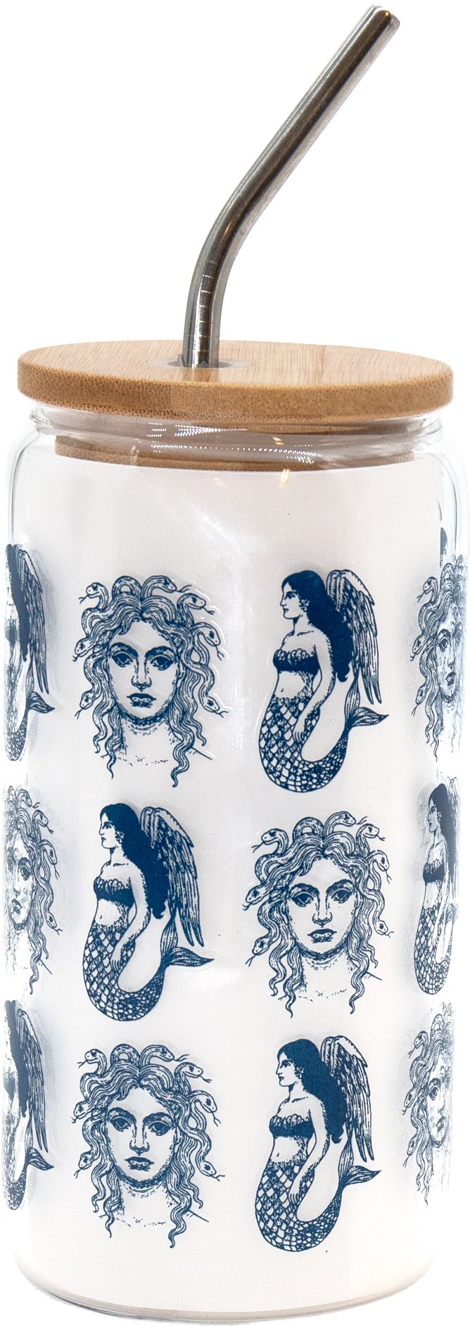 The Odyssey Glass Tumbler and Straw