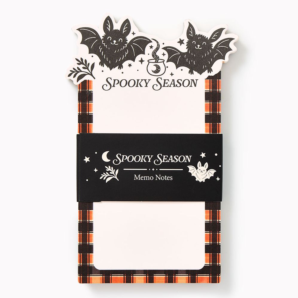 Bat Halloween Memo Pad