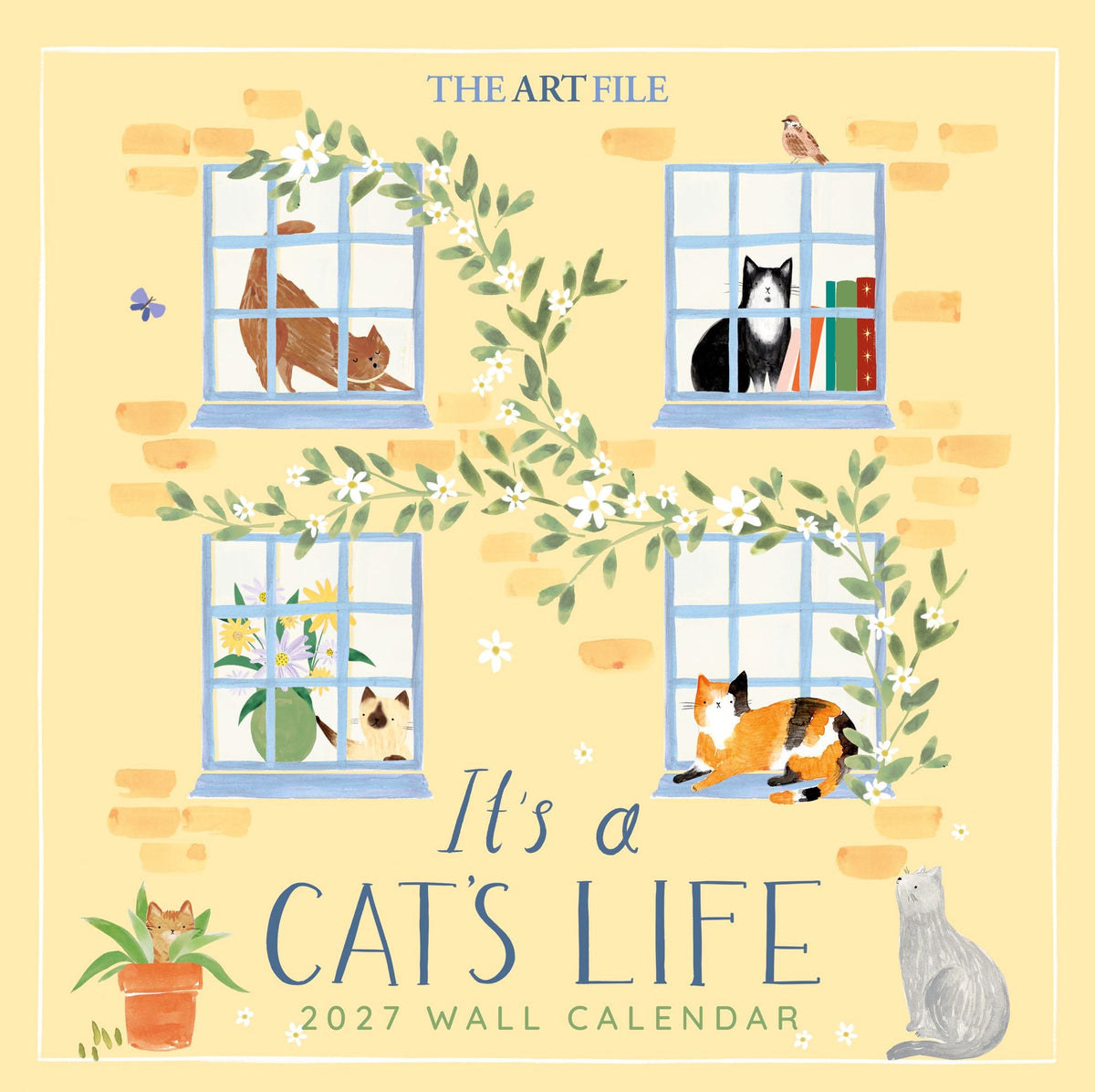 2027 It's a Cat's Life Wall Calendar