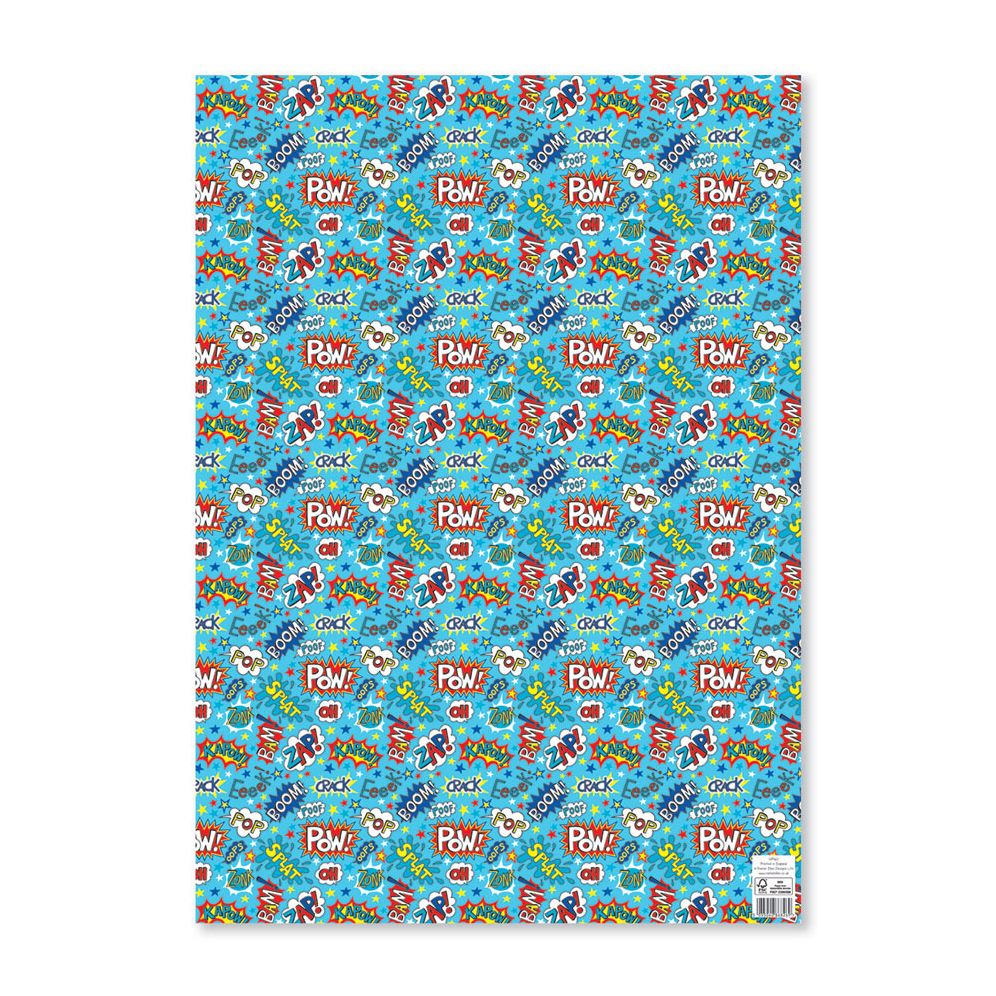 Boom Pow Flat Wrap