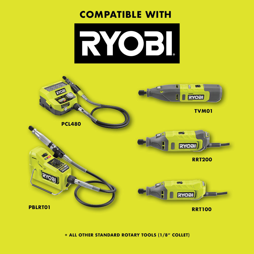 8 PC. 1/8" GUIDE POINT DRYWALL CUTTING BITS Image 2