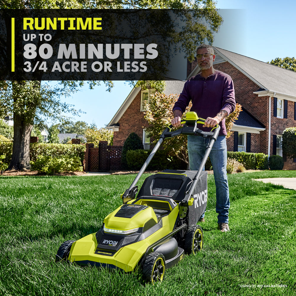 40V HP Brushless 21" Self-Propelled Mower Kit