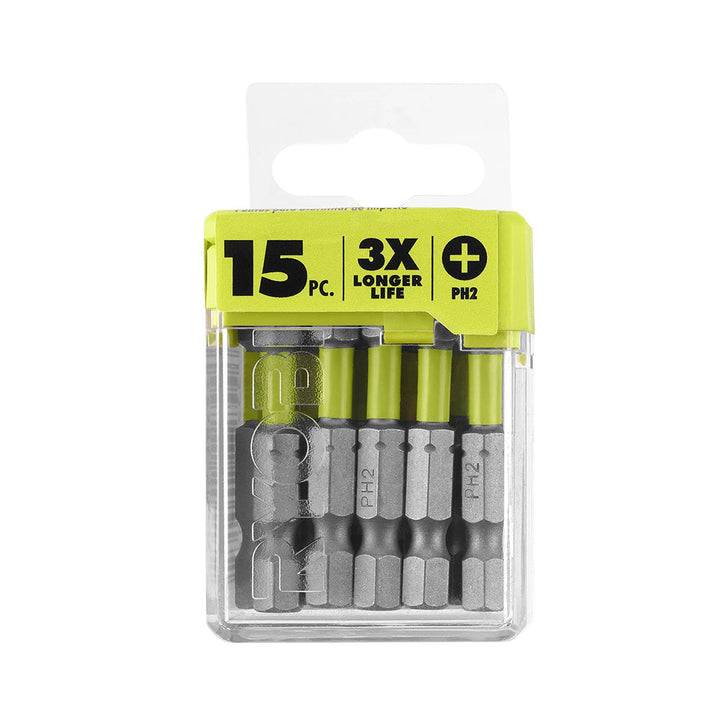 15 PC. 2" Bulk Impact Drive Bit Set