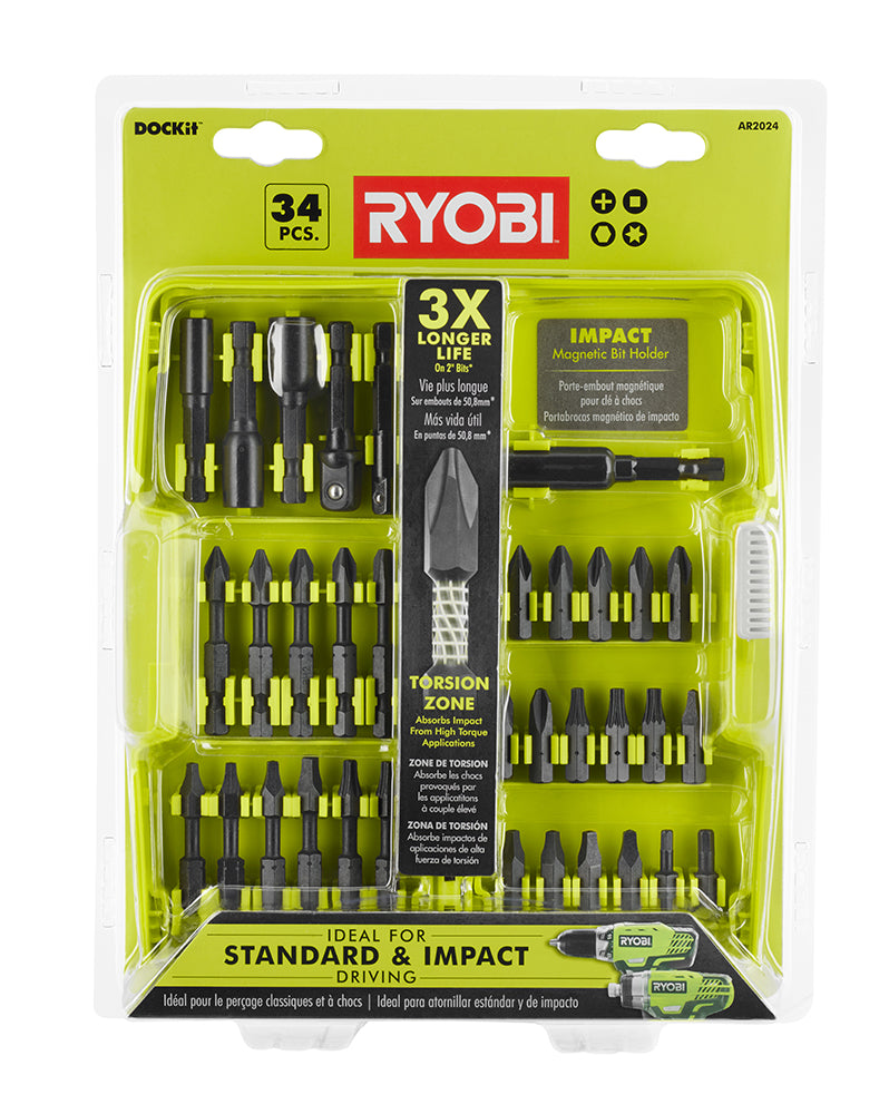 34 PC. Impact Driving Kit Image 2
