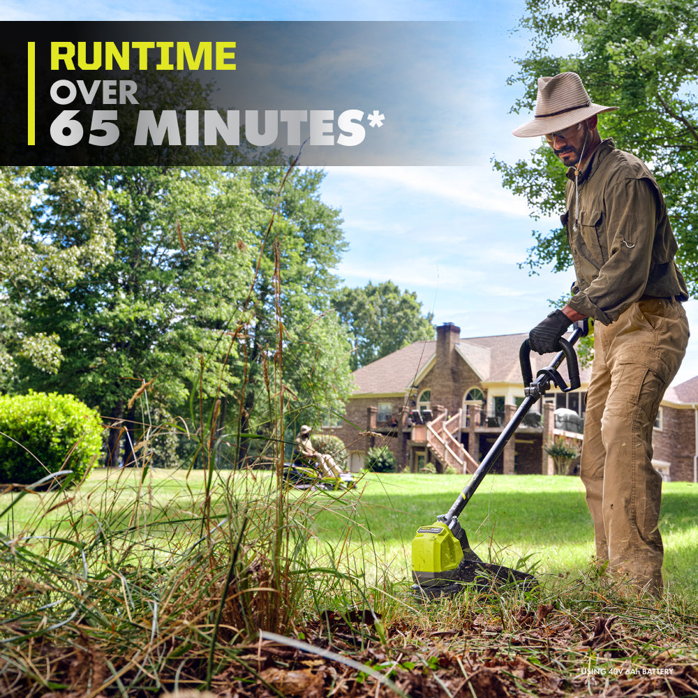 40V HP Brushless 17" String Trimmer Kit