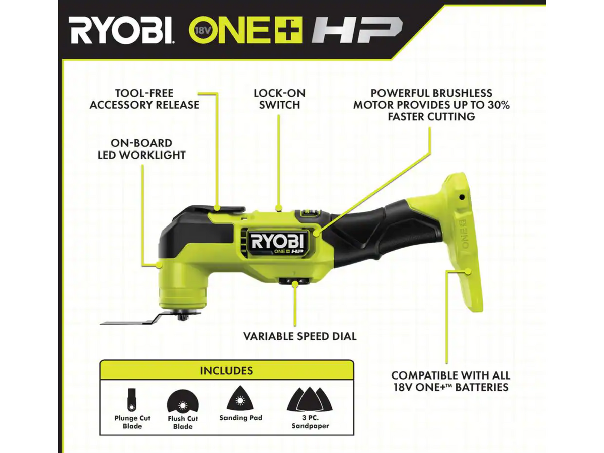 18V Brushless 6-Tool Combo Kit Image 5