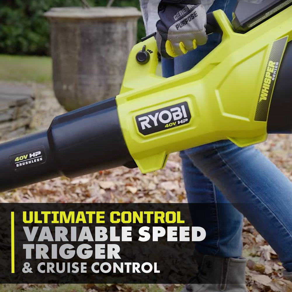 40V HP BRUSHLESS 600 CFM WHISPER SERIES BLOWER Image 7