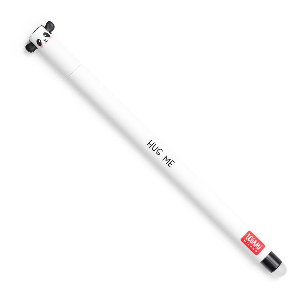 Legami Panda Erasable Gel Pen - Black Ink