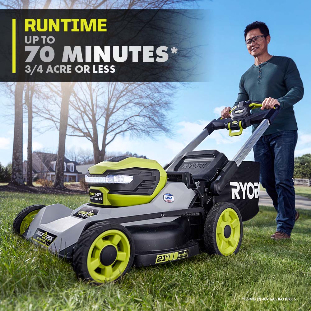 40V HP BRUSHLESS 21" SELF-PROPELLED MULTI-BLADE MOWER KIT Image 6