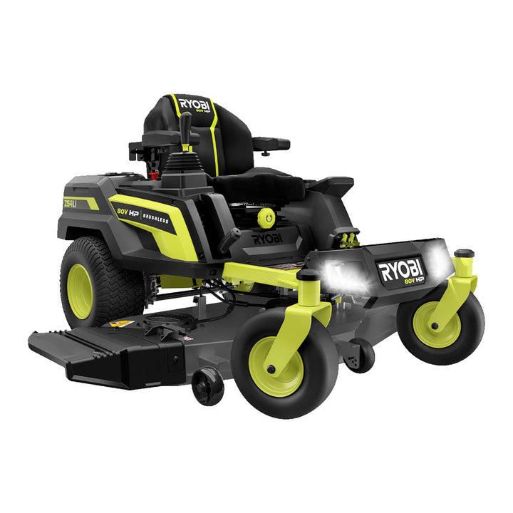 80V HP BRUSHLESS 54" LITHIUM ELECTRIC ZERO TURN RIDING MOWER Image 1
