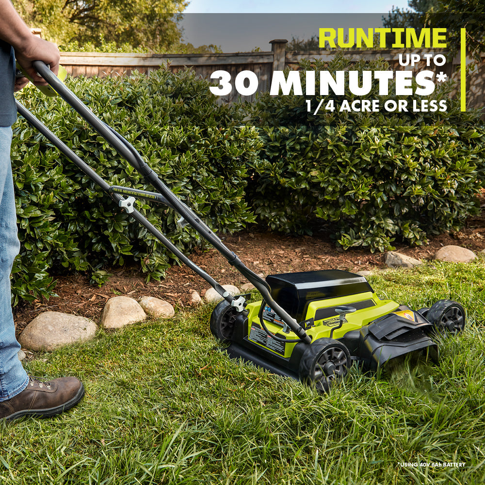 40V 18" 2-IN-1 PUSH MOWER Image 4