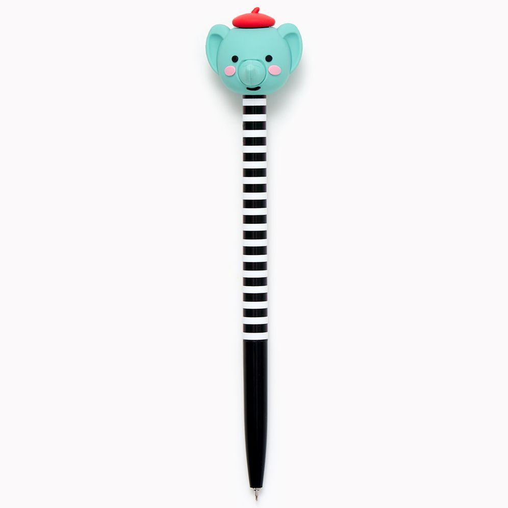 French Elephant Click Pen