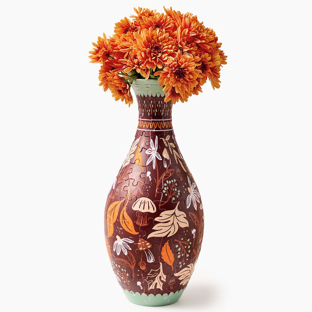 3D Harvest Puzzle Vase