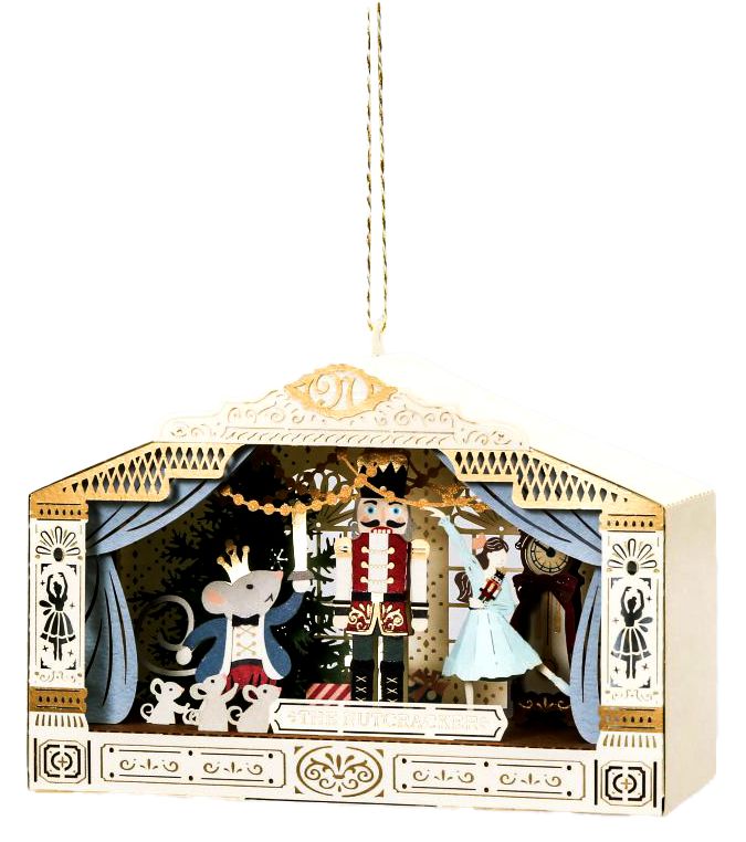 Nutcracker Paper Ornament Kit