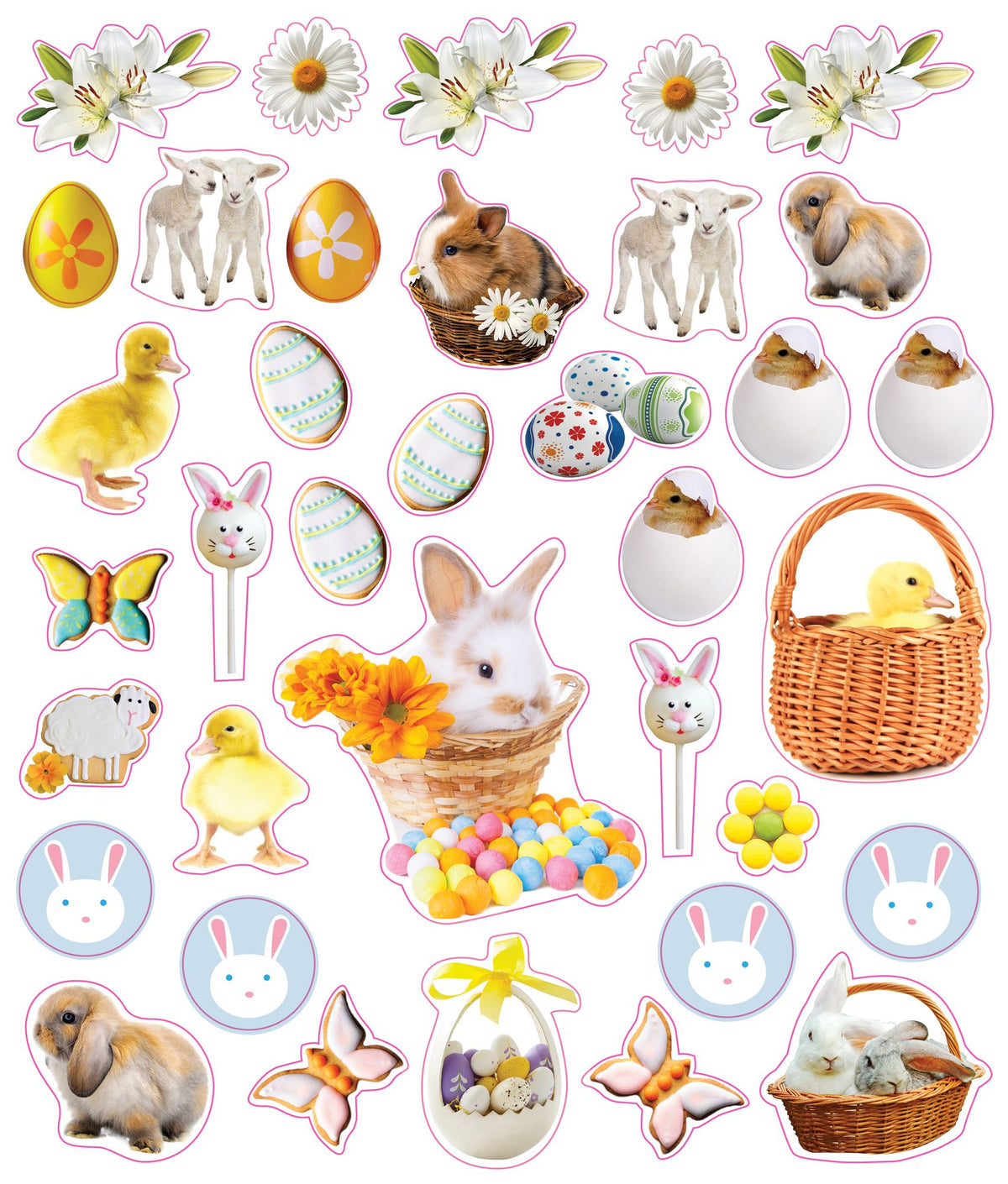 Eyelike Stickers: Easter