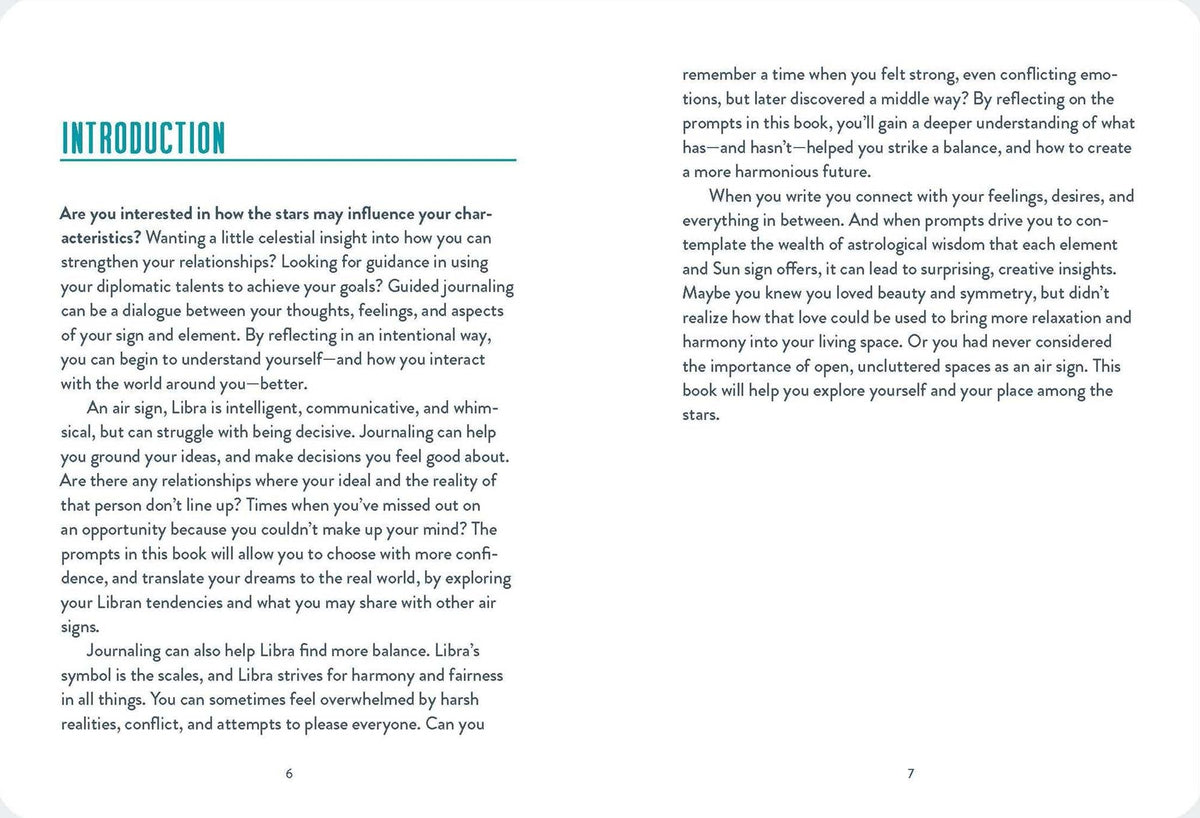 Libra A Guided Journal