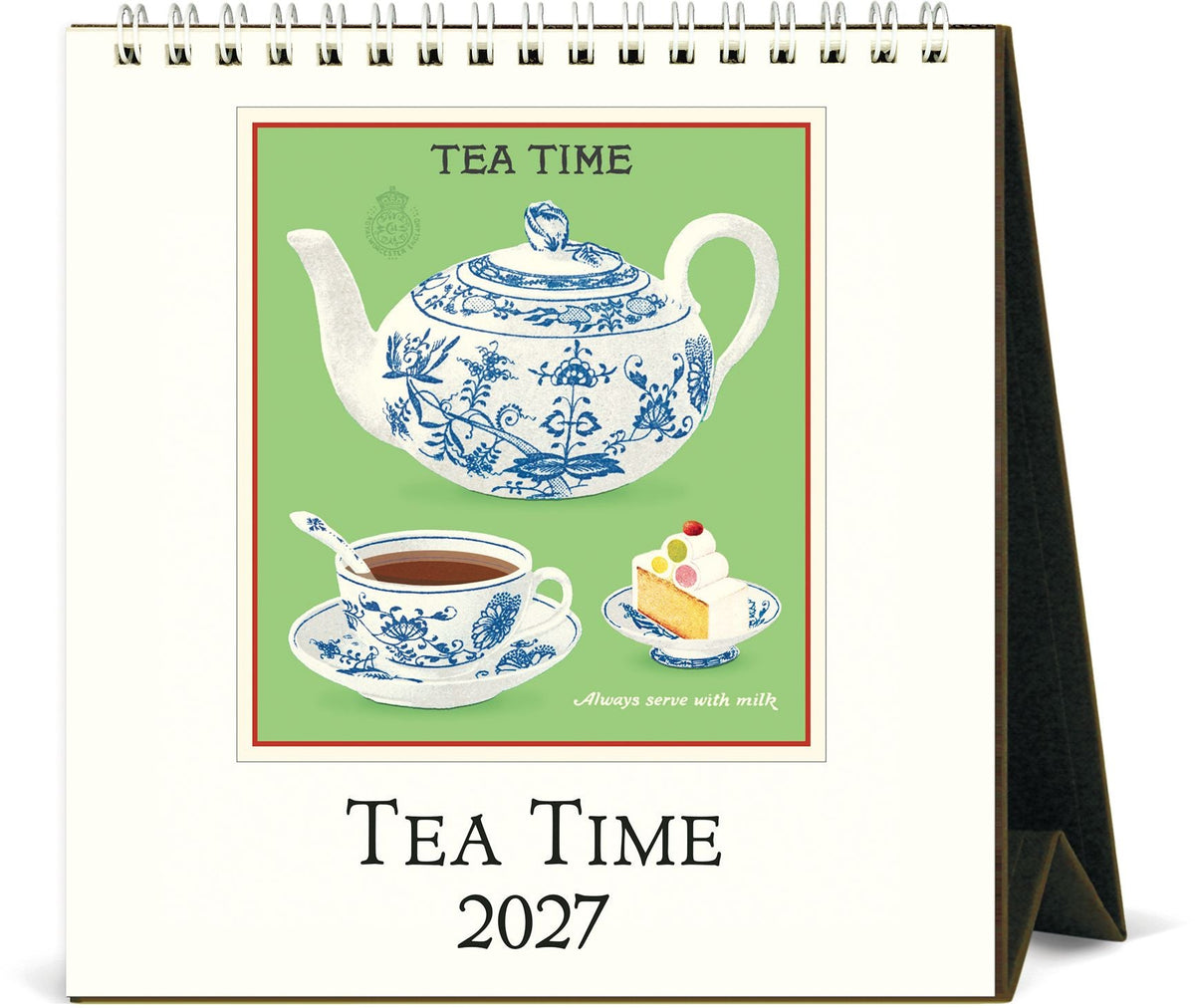 2027 Tea Time Desk Calendar
