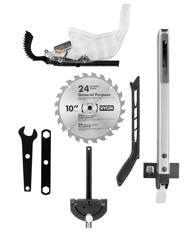 10" 15 Amp Table Saw with Folding Stand Image 3