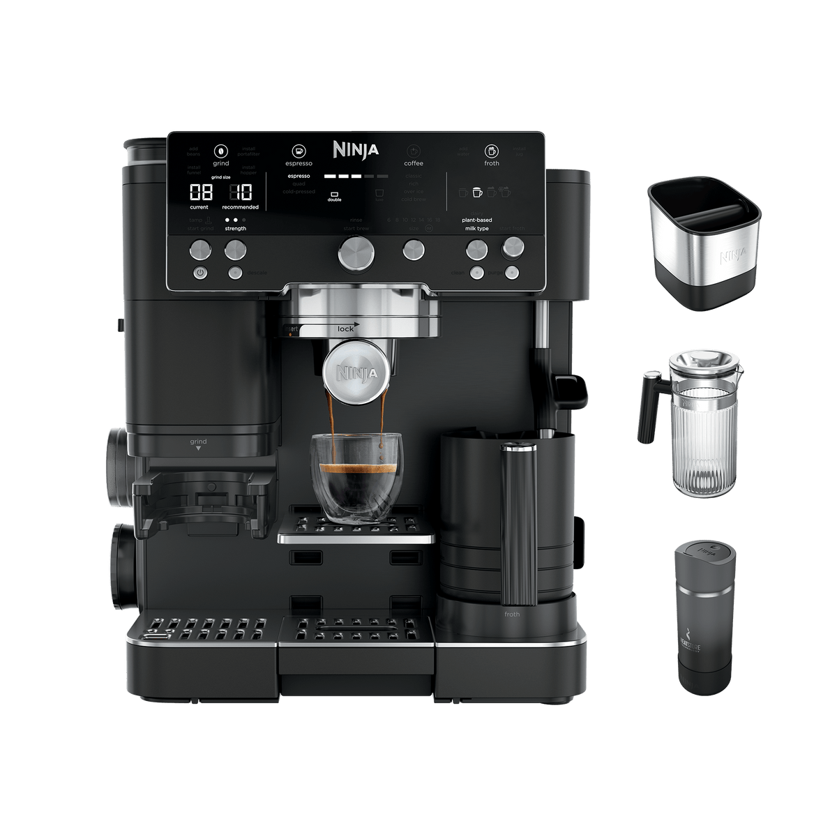 Ninja Luxe™ Café Premier Home Barista Bundle