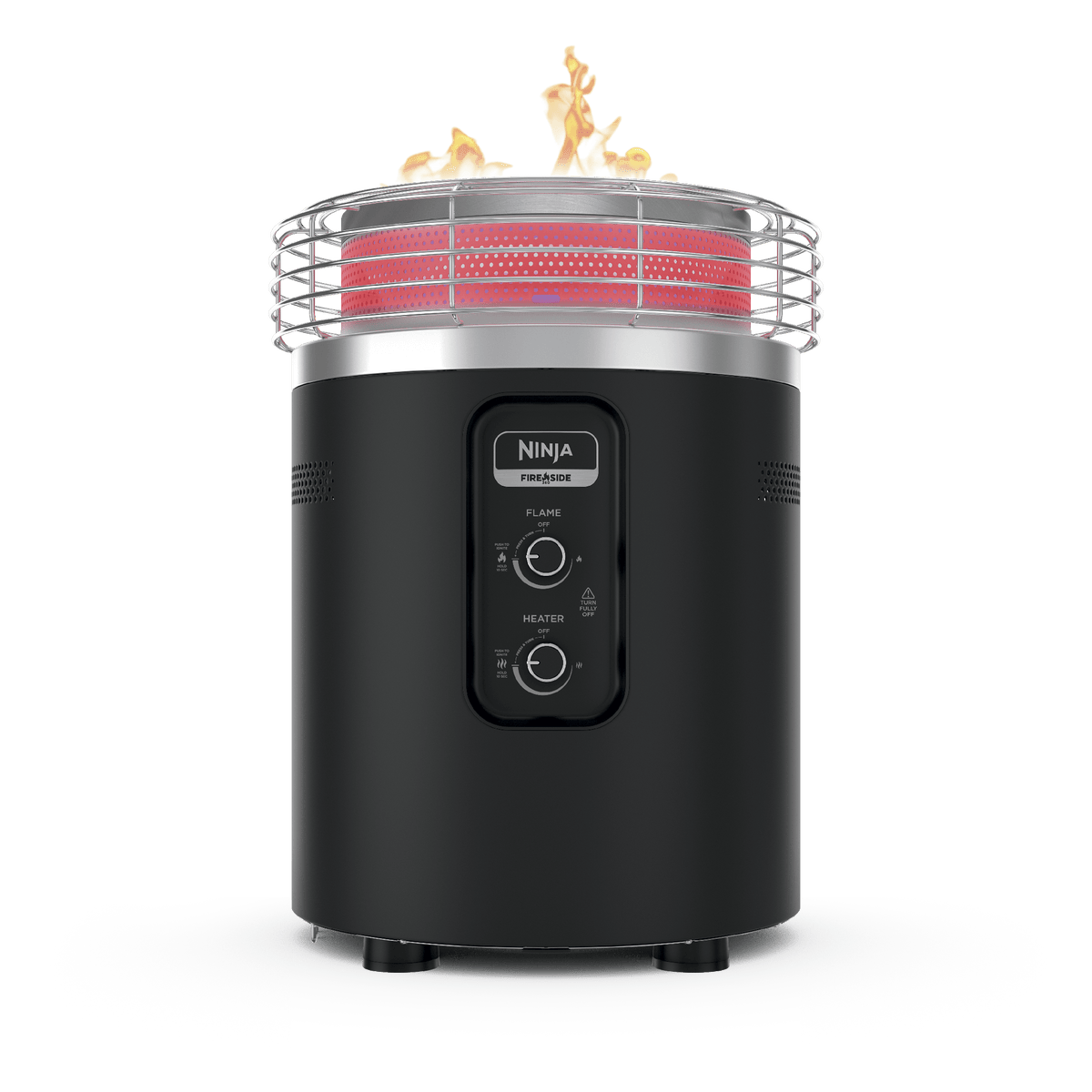 Ninja™ Fireside360™ Fire Pit and Outdoor Heater in Black