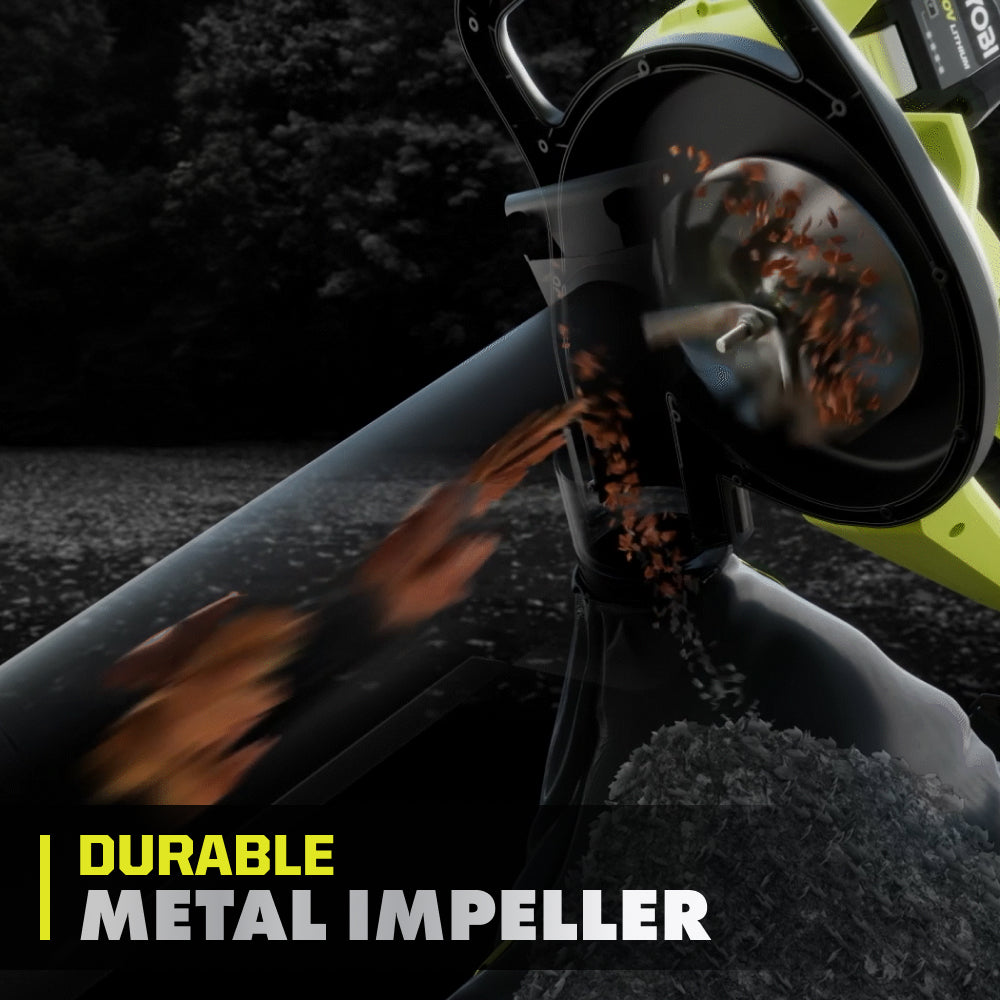 40V HP Brushless Leaf Vacuum/Mulcher Kit