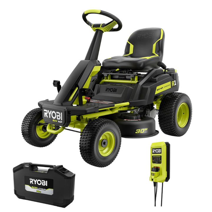 R1 80V HP Brushless 30" Riding Lawn Mower Kit