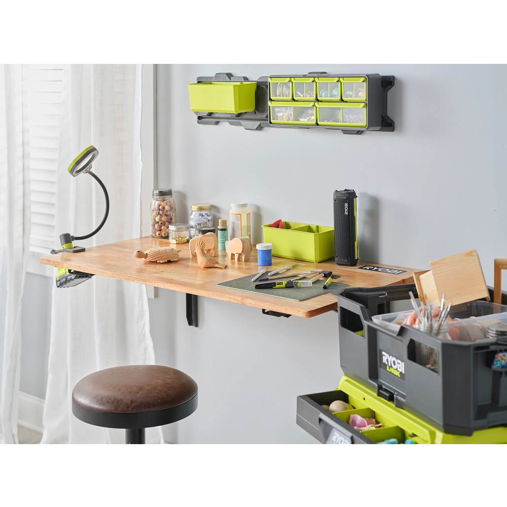 Stowaway Wall Mounted Workbench