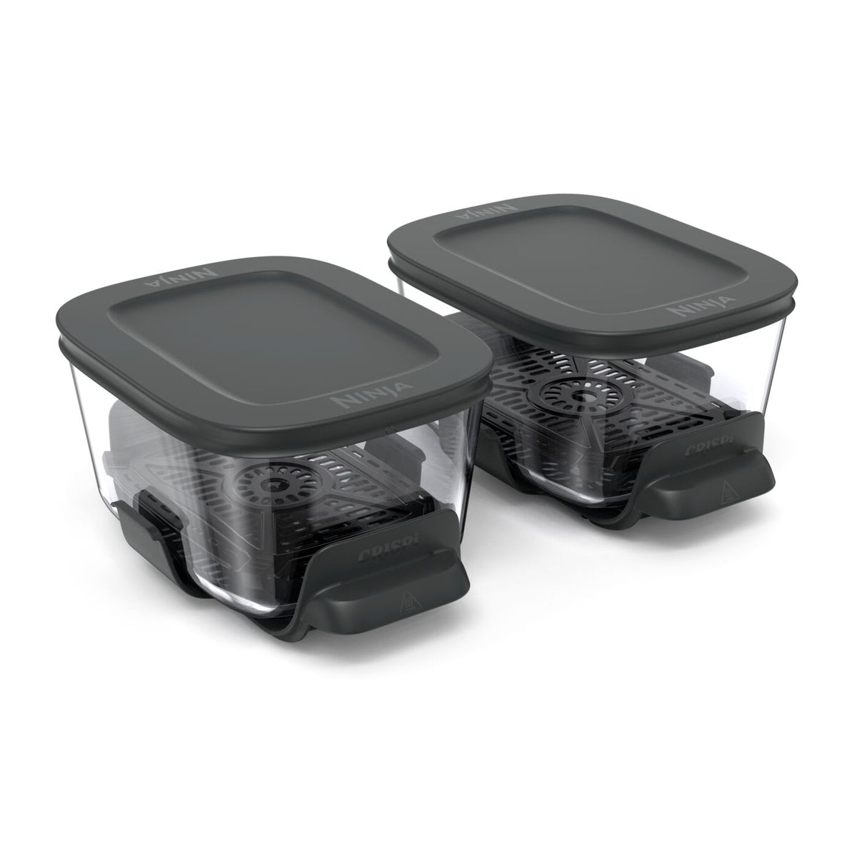 Ninja® Crispi® DualZone™ 4-QT CleanCrisp™ Container 2-PK Bundle