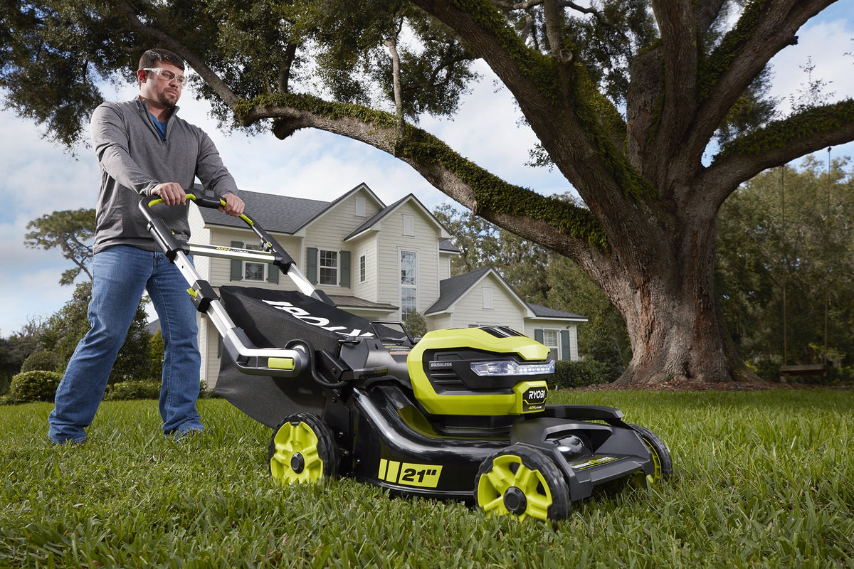 40V Brushless 21" Self-Propelled Mower Kit Image 12