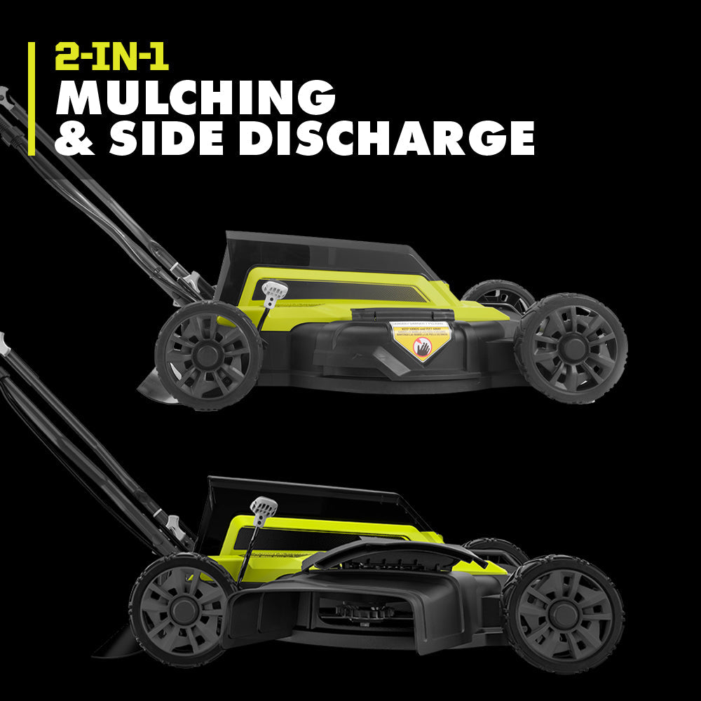 40V 18" 2-IN-1 PUSH MOWER Image 5