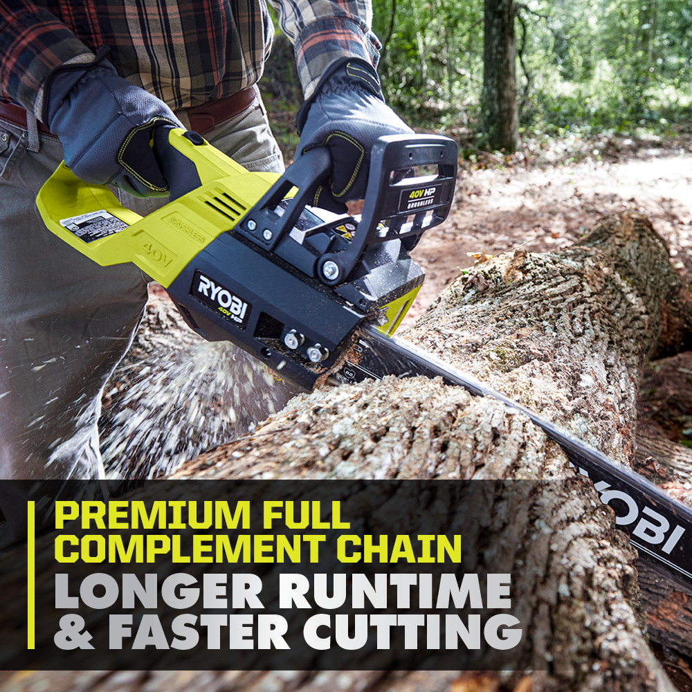 40V HP BRUSHLESS 18" CHAINSAW KIT Image 6