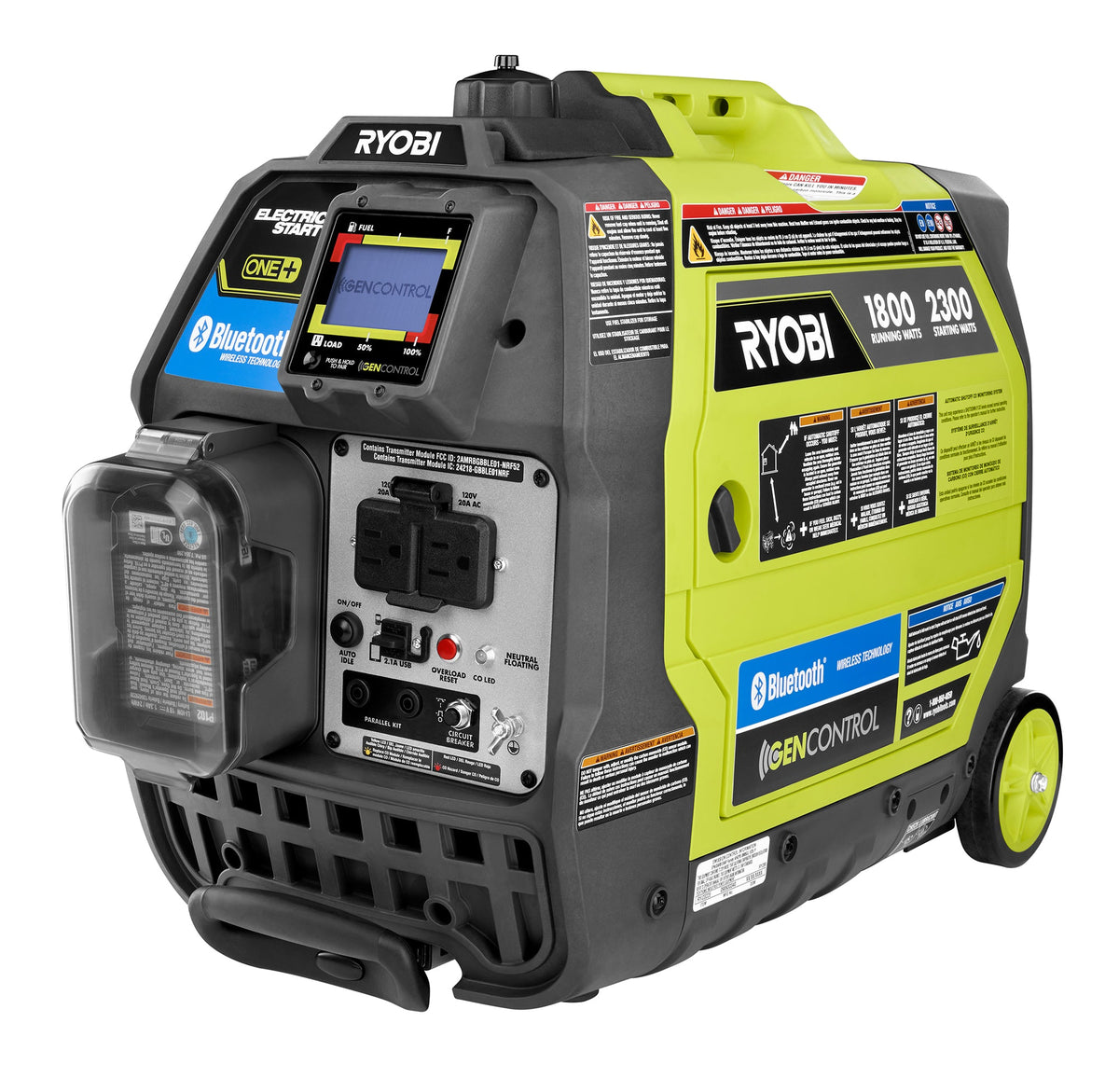 2300-Watt Bluetooth Inverter Generator with 18V ONE+ Electric Start Image 4