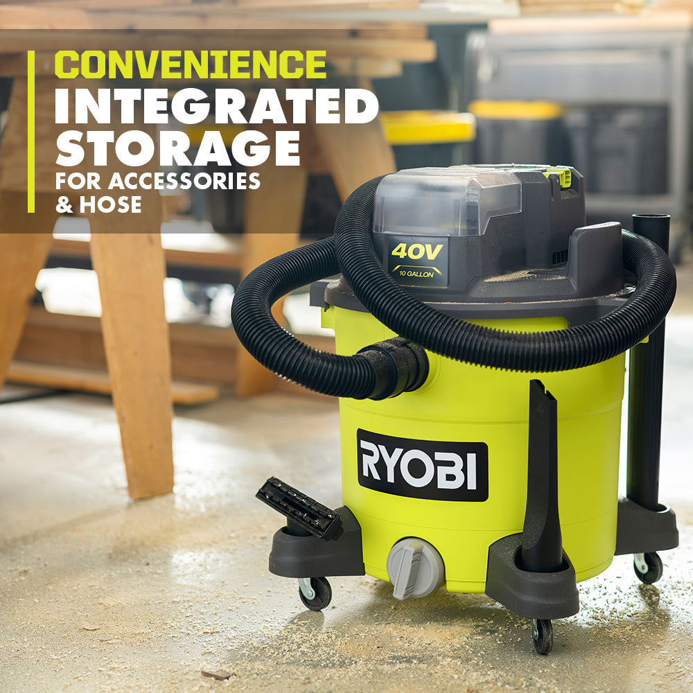 40V 10 GALLON WET/DRY VACUUM KIT Image 5