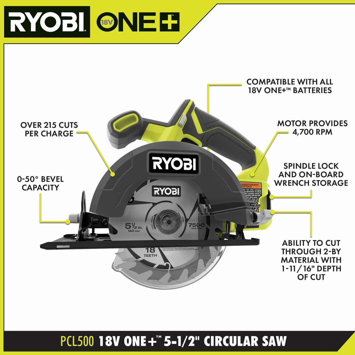 18V ONE+ 4-TOOL COMBO KIT Image 4