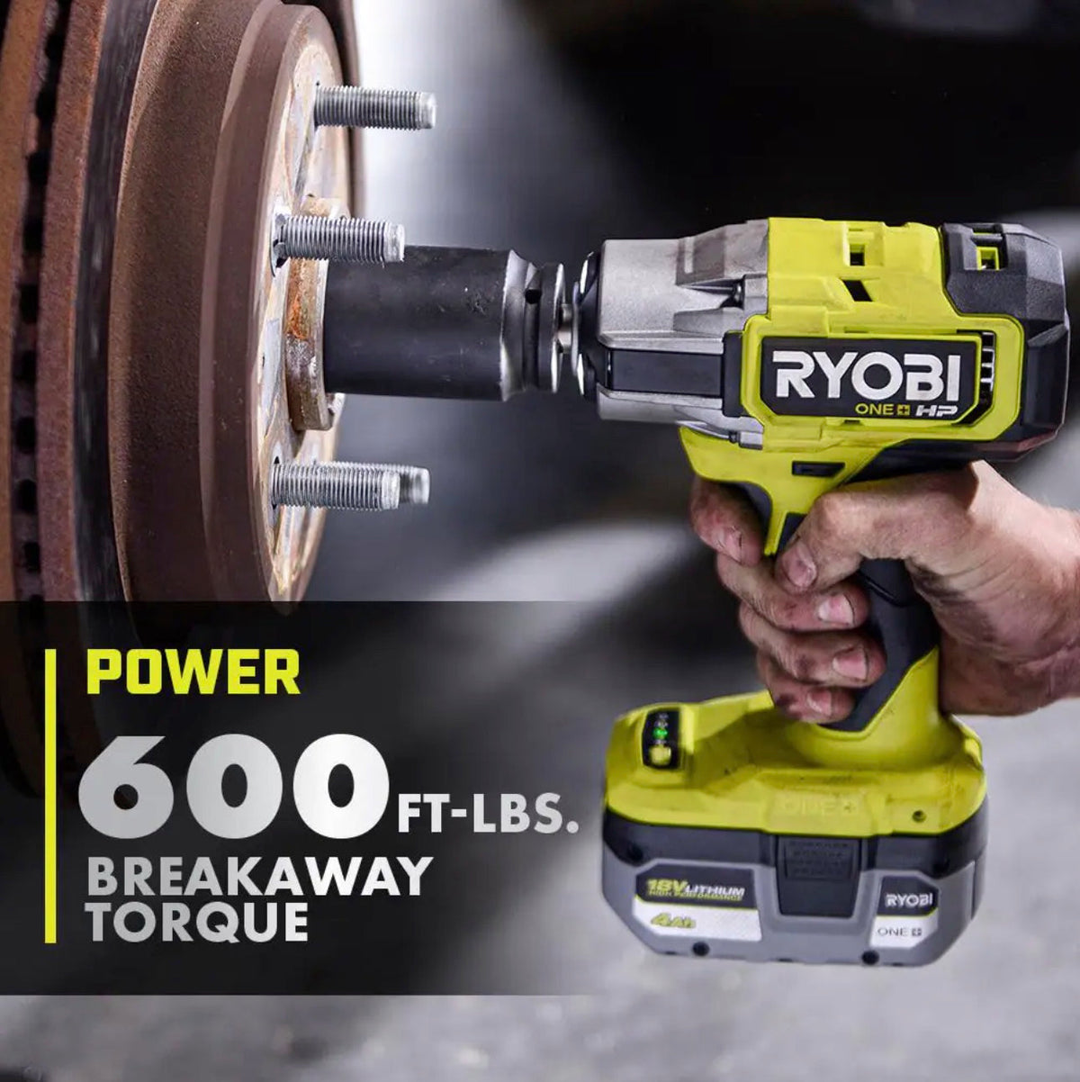 18V ONE+ HP Brushless 4-Mode 1/2" Impact Wrench Image 4