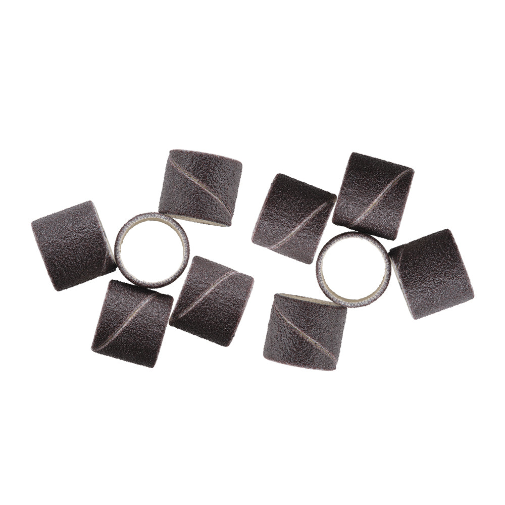 10 PC. 120 GRIT SANDING BANDS image