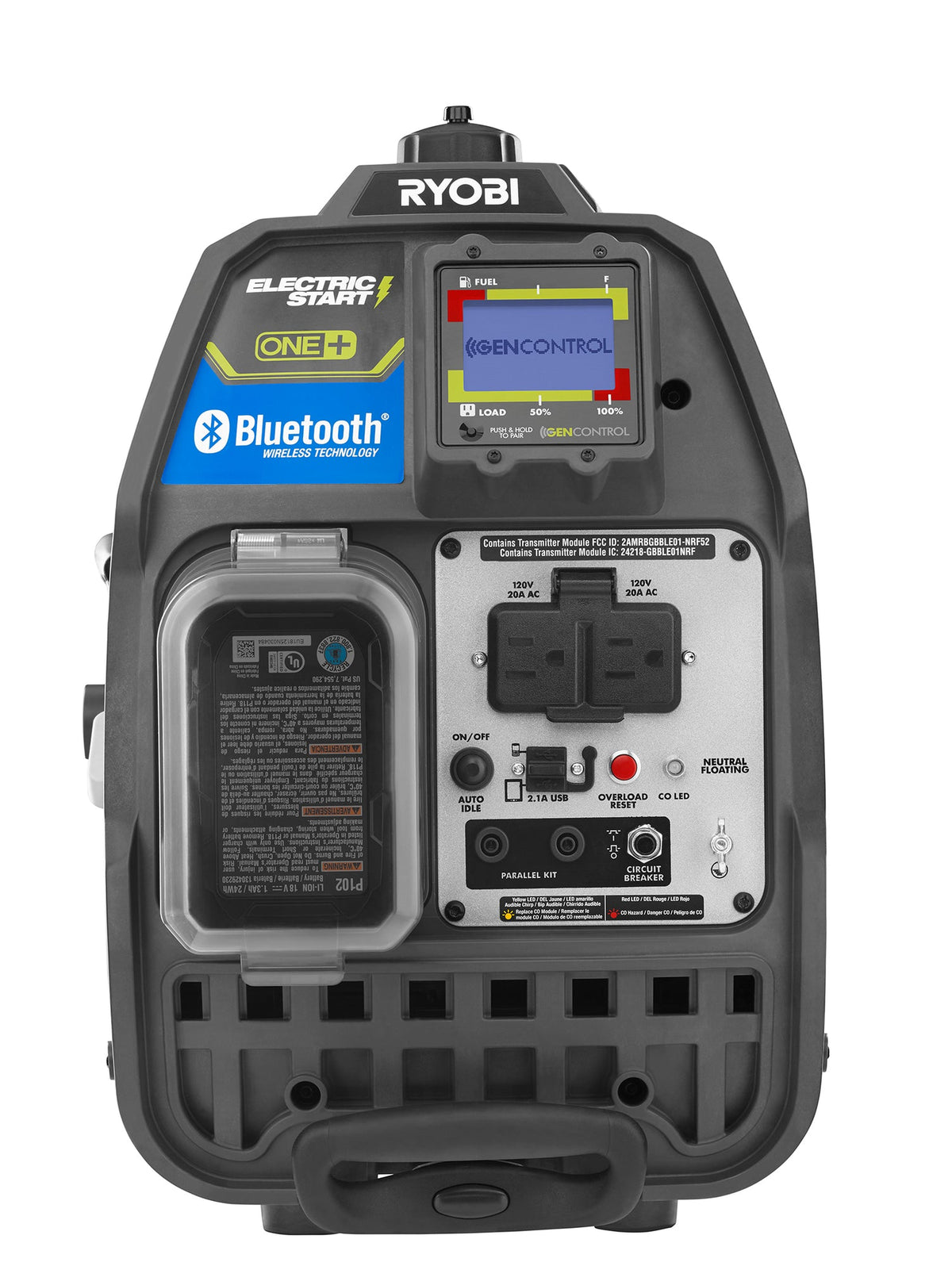 2300-Watt Bluetooth Inverter Generator with 18V ONE+ Electric Start Image 2