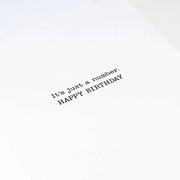 Equations For Satellite Birthday Card